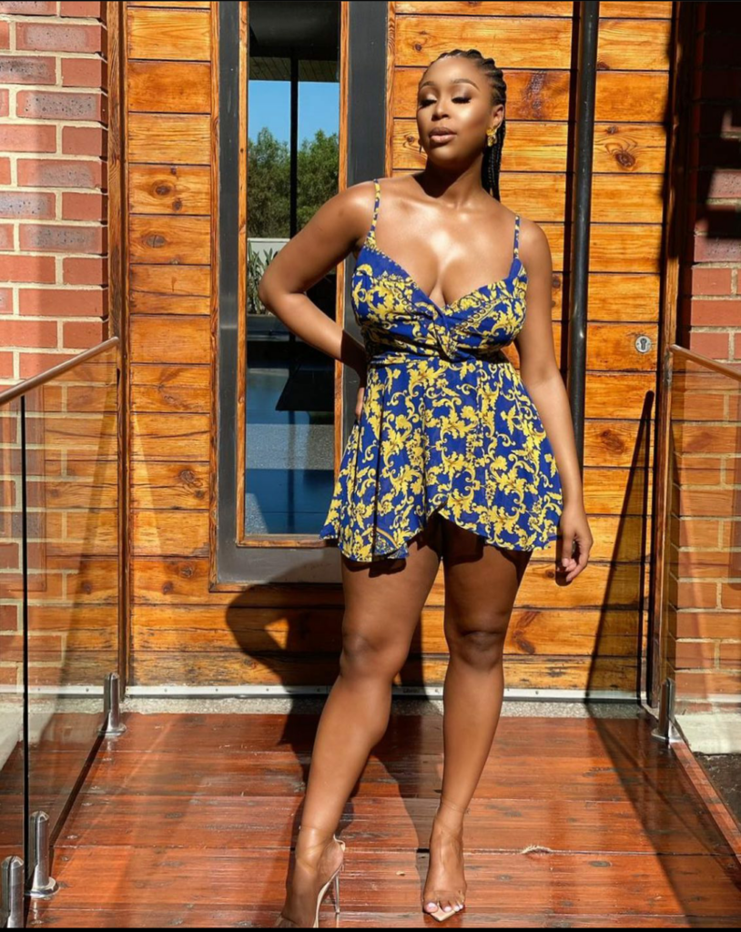 Pic Minnie Dlamini Jones Shows Off Her Post Baby Hot Body