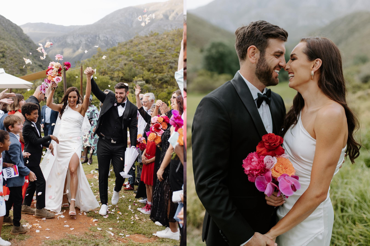 Springboks Fans Celebrate Joel And Tatjana Kolisi S Wedding Okmzansi