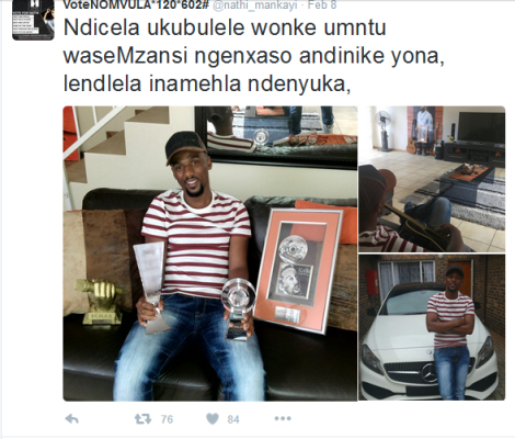 Nathi Shows Off His House & Car To Shut Down Rumors He's Broke - OkMzansi