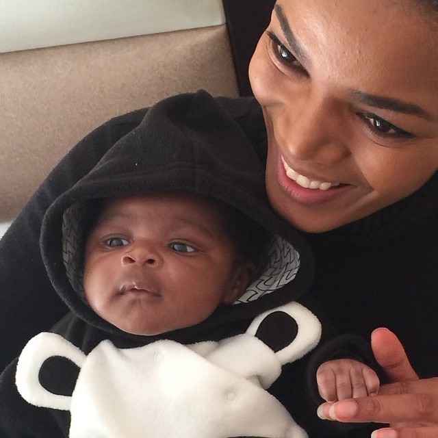 Pics! Connie Ferguson Serves Cool Granny Vibes Hanging With Grandson