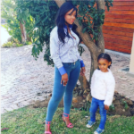 Nonhle Thema Is A Proud Mommy To Daughter Star