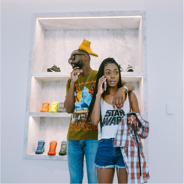 Riky Rick Takes Time To Appreciate His Baby Mama