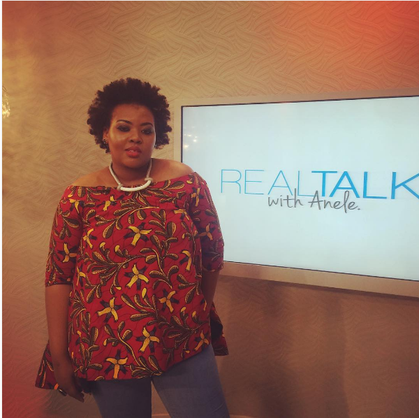 Anele Mad At People's Views Of Body Size In Showbiz