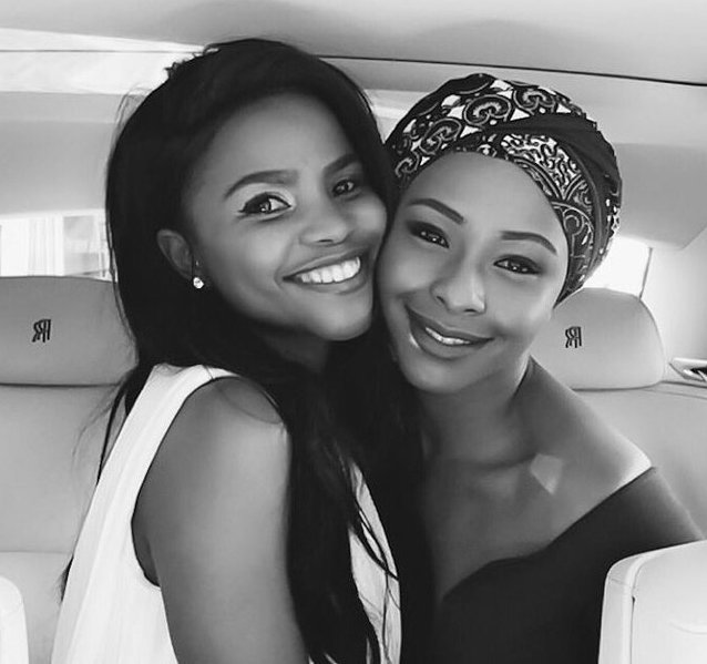 Boity And Khanya Being Silly In A Rolls Royce Is Our BFF Goals