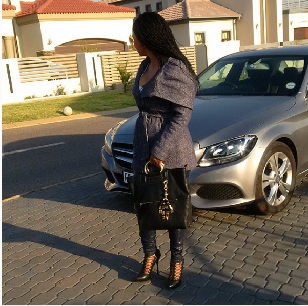 Boity's Mom Got Her Merc Stolen