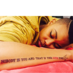 Lootlove Reveals The Powerful Meaning Behind Her Latest Tatoo