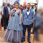 Pics From Ashes to Ashes' Tsietsi and Mpho's Wedding