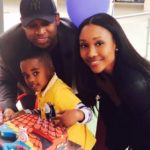 Robert Marawa And Zoe Mthiyane United For Son's Birthday