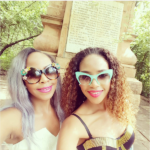 Blue Mbombo Shows Her Twin Brown Some Love