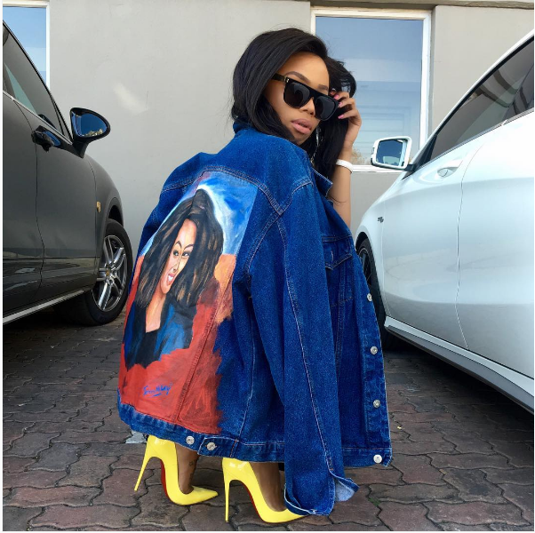 Bonang Matheba Stays Consistent With Her Style Game