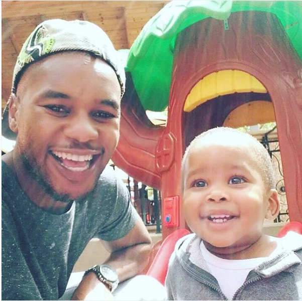 Cute! Lungile Radu And His Son Are Serving Father-Son Goals