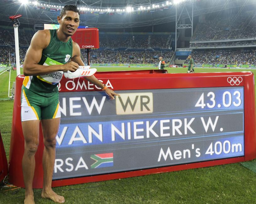 SA's Wade van Niekerk Wins SA's 1st Gold At Rio Olympics