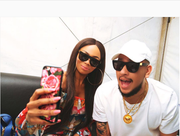 Is This AKA's Way Of Rubbishing Trouble In Paradise Rumors
