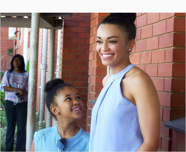 Pearl Thusi's Daughter Breaks Down After Her Mom's Surprise Visit