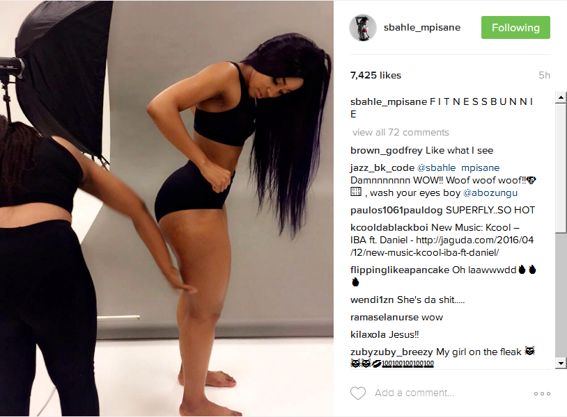 Whoa! Sbahle Mpisane Could Be The Ultimate Thick Body Goals