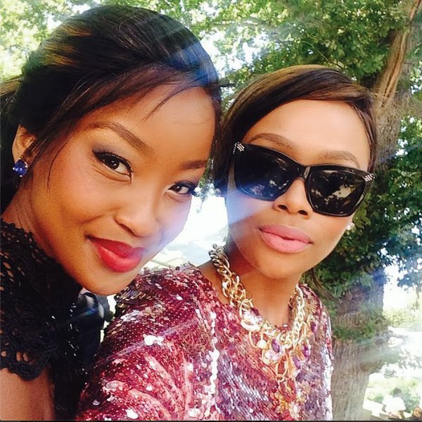 BFF's Bonang And Lorna Show Off Their Bikini Bods In Nigeria - OkMzansi