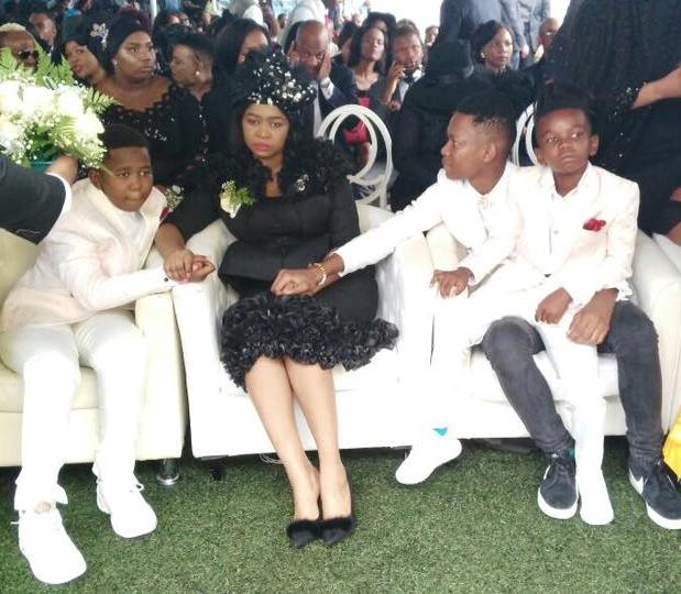 Pics! Inside Sfiso Ncwane's Funeral At Moses Mabida Stadium