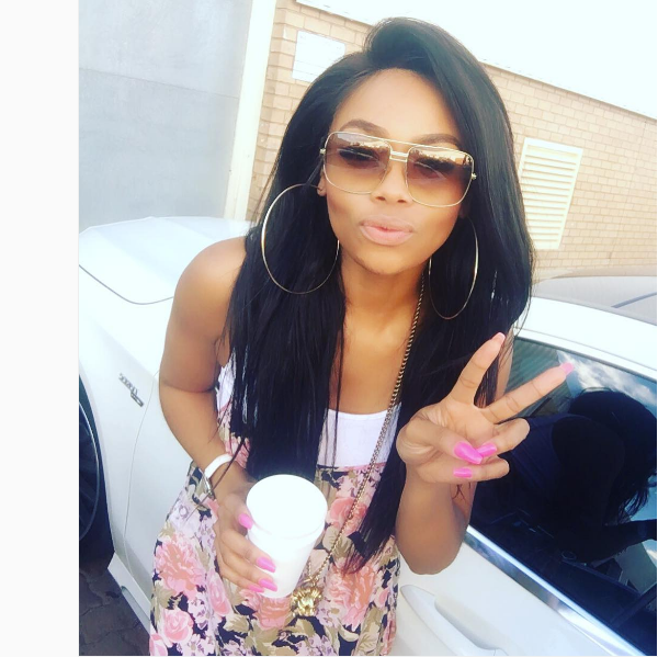 'Tsek', Bonang Claps Back At A Twitter Troll