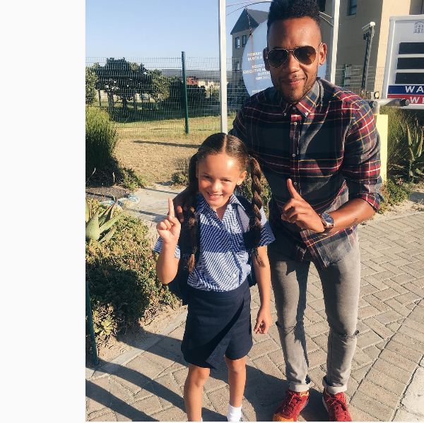 Celebs Share Emotional Pics Of Their Kids' First Day At School - OkMzansi