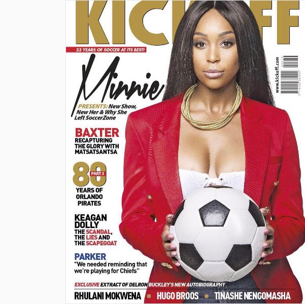 Minnie Becomes First Woman To Cover KickOff Mag: Twitter Reacts