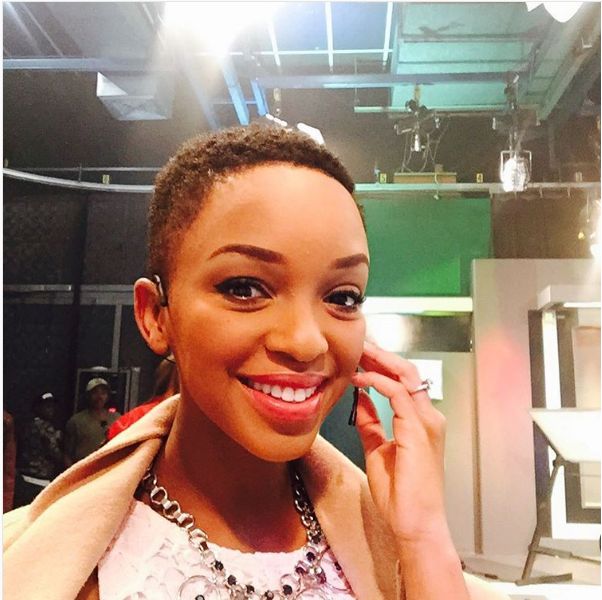 Nandi Madida Goes Nude After Giving Birth To Her First Son