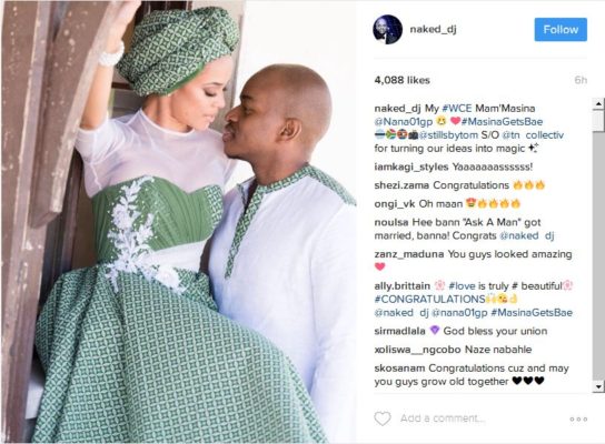 Naked Dj Is Married Check Out Pics Inside His Traditional Wedding Okmzansi 