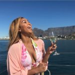 Pics! 'Spoilt' Minnie Lives It Up In Cape Town