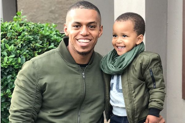 Skeem Saam Star Cedric Anthony Fourie Shares Sweet Pics With His Son