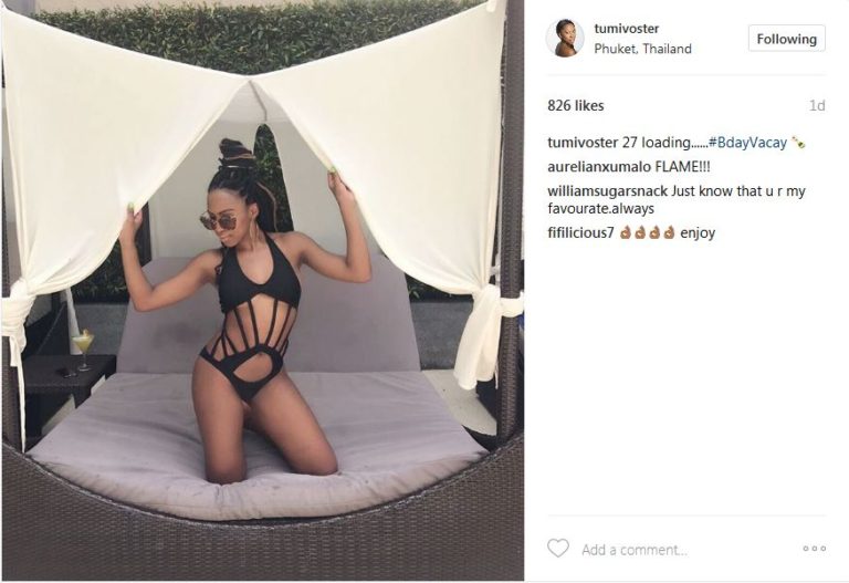 Pics Tumi Voster Shows Off Her Year Old Hot Bikini Bod OkMzansi