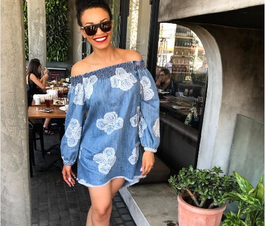 Cute! Pearl Thusi Takes Kairo On A Manicure Date