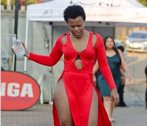 Pic! Zodwa Strips It All Down To Her Birthday Suit