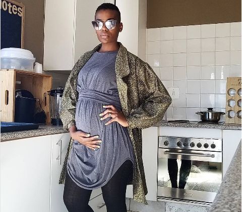 Watch! Mona Monyane Responds To Her Second Pregnancy Critics