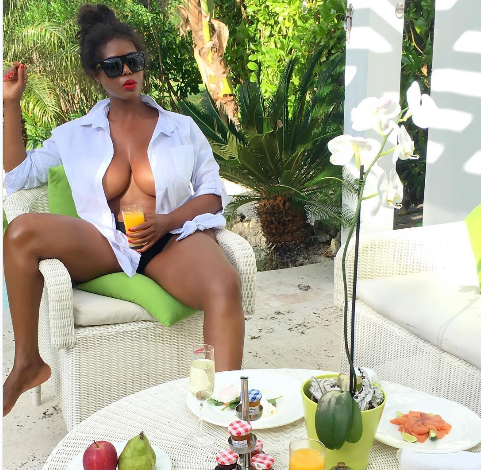 Buhle Mkize Attempts To Break The Internet With Bikini Pics