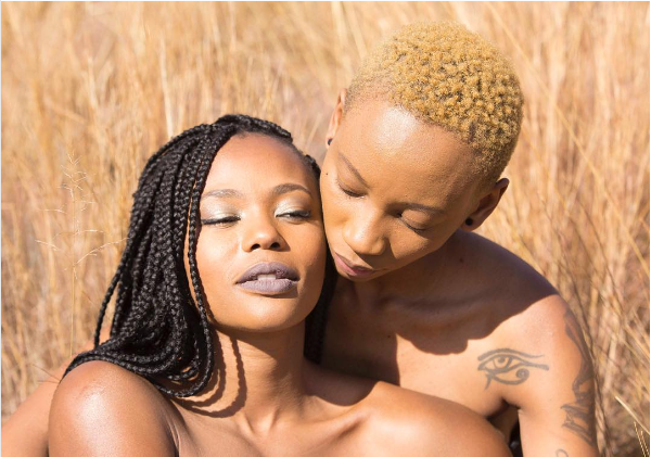 Actresses Thishiwe and Mandisa Display Their Love For The World To See