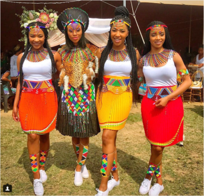 Pics! Inside Singer Thabsie's Traditional Wedding - OkMzansi