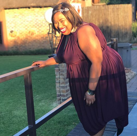 7de Laan's Nobuhle Mahlasela Poses N*de For A Great Cause!