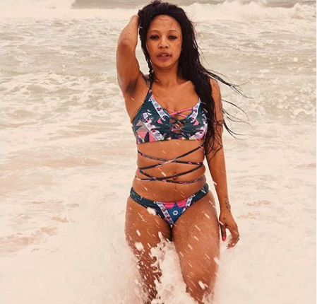 Pic! Birthday Girl Kelly Khumalo Bares All In Birthday Suit