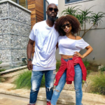 Watch! Black Coffee And Enhle Flirting Whilst Fueling Their Rolls Royce Is Goals