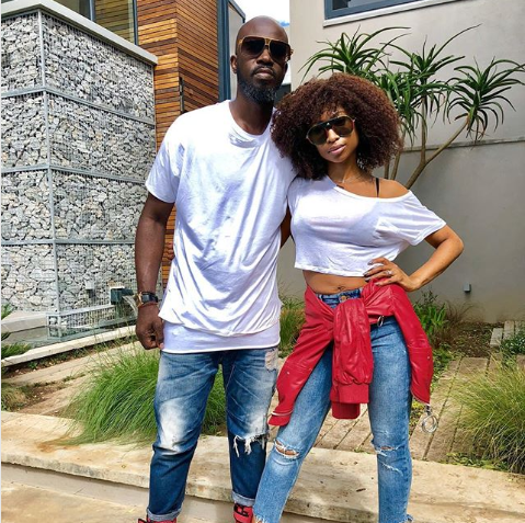Enhle Mbali And Black Coffee Celebrate Their Wedding Anniversary