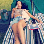 Pics! Mshoza Goes Topless For Her Birthday