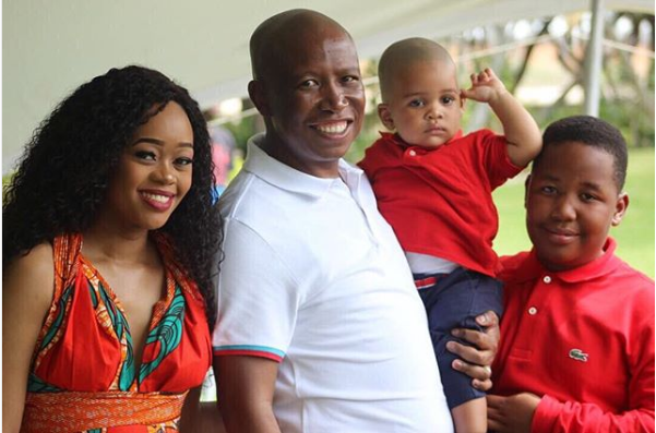 Julius Malema Sends His Eldest Son The Sweetest 12th Birthday Message