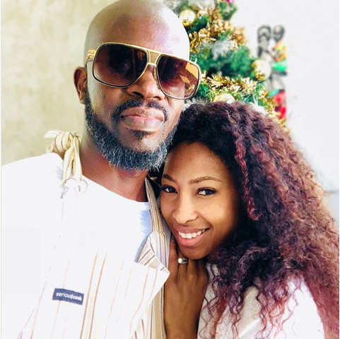 Pics! Black Coffee Buys His Wife Enhle A New Sports Car