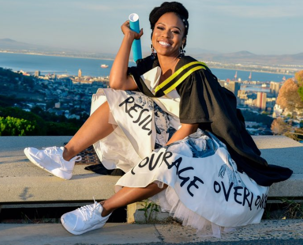 Ouch! Nomzamo Claps Back At Her Graduation Hater