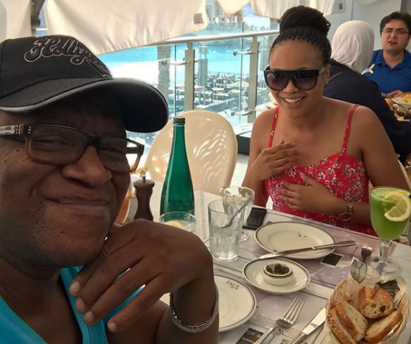 Pics! Lebo M Shows Off His New Girlfriend