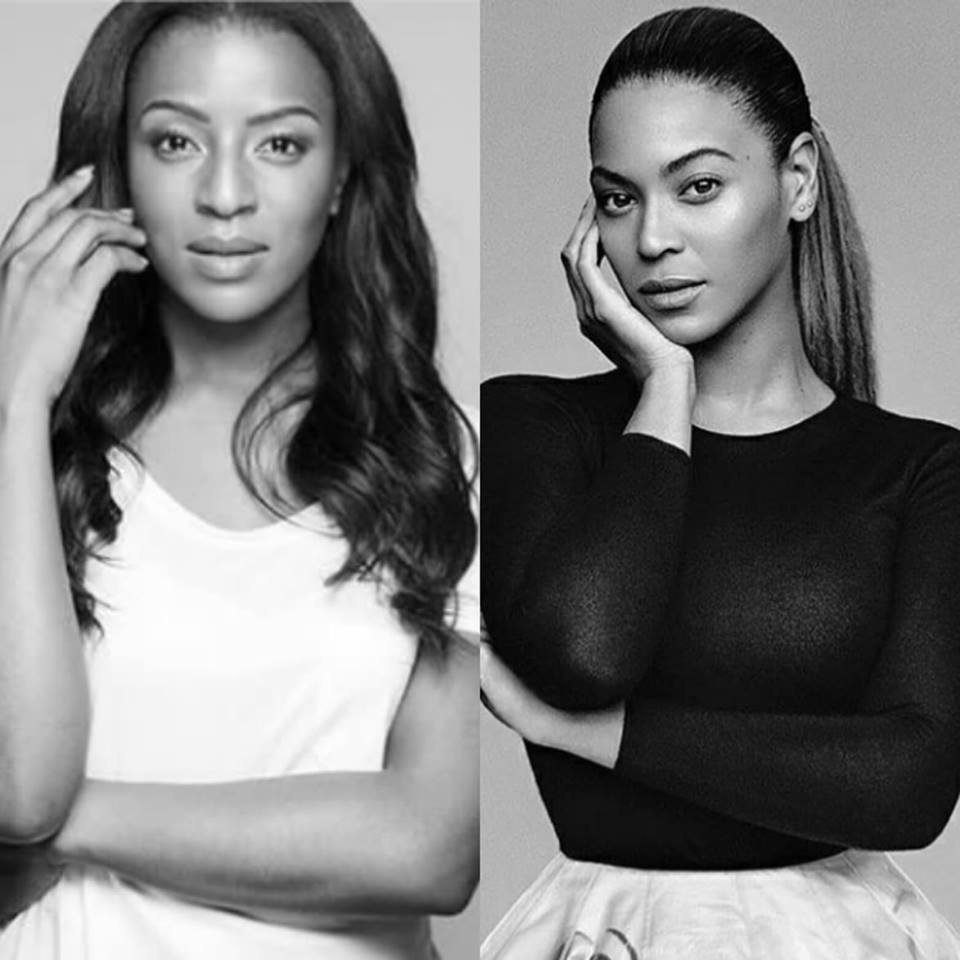 Jessica Nkosi Gathers Proof That She's The Real Beyonce Lookalike
