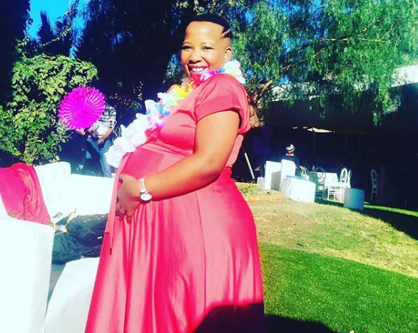 Pics! Nomsa Mazwai's Baby Is Finally Here