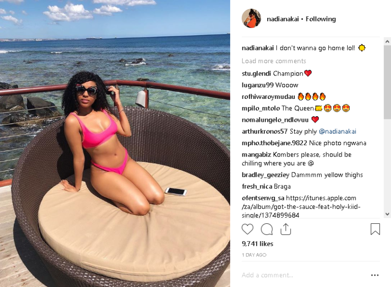 Hot Pics Nadia Nakai Serves Bikini Perfection In Mauritius