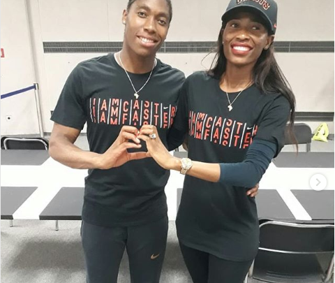 Caster Semenya's Wife Sends Her The Sweetest Shoutout