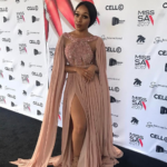 Pics! Thando Thabethe Blesses Lucky Student With A Designer Dress For Matric Dance