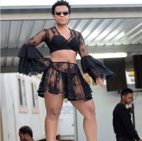 Watch! Zodwa Struts Her Stuff On The Runway At The Durban Fashion Fair
